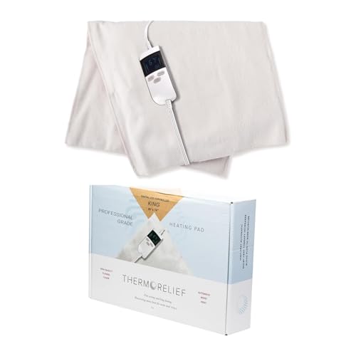 Professional Grade Heating Pad with Automatic Moist Heat by ThermoRelief