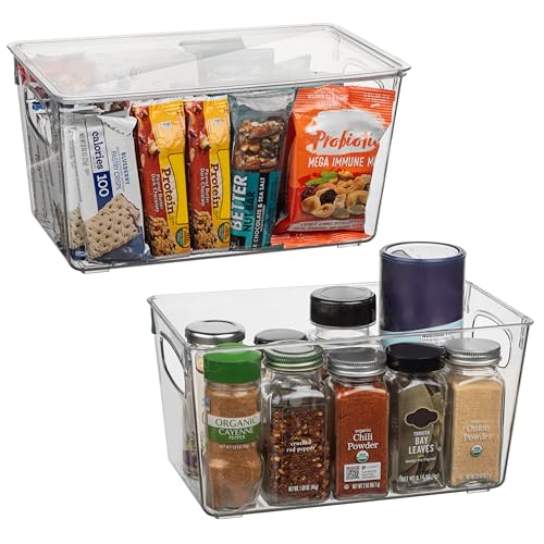 Plastic Storage Bins With lids