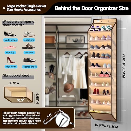 10 Tier Hanging Shoe Rack