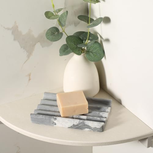 Natural Marble Soap Dish for Shower