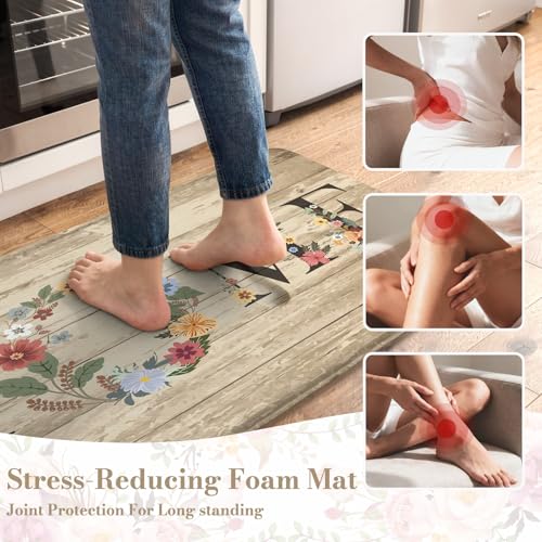 Kitchen Mats for Floor 2 PCS
