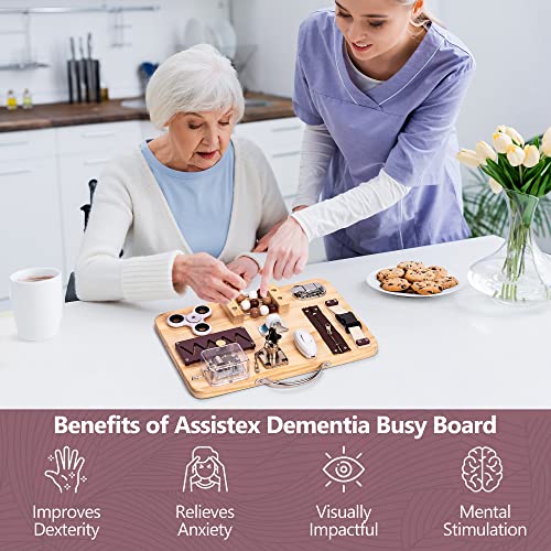 Fidget Busy Board for Adults with Dementia
