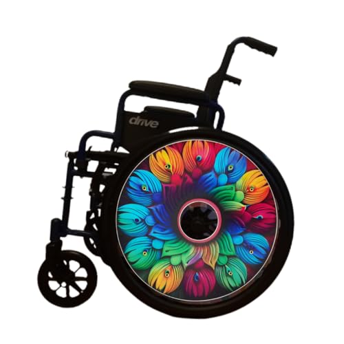 Designer Cover for Wheelchair Wheels
