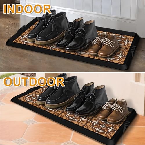 Boot Tray Shoe Mat Decorative Patterned