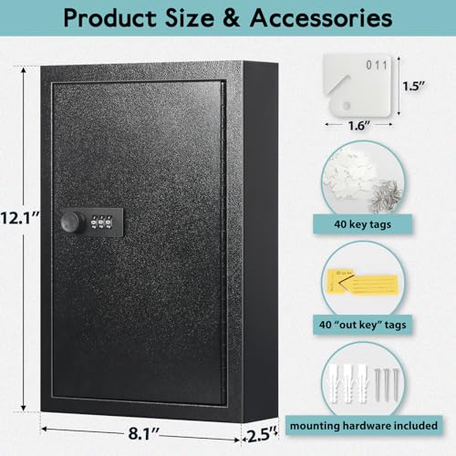 Key Lock Box Wall Mount