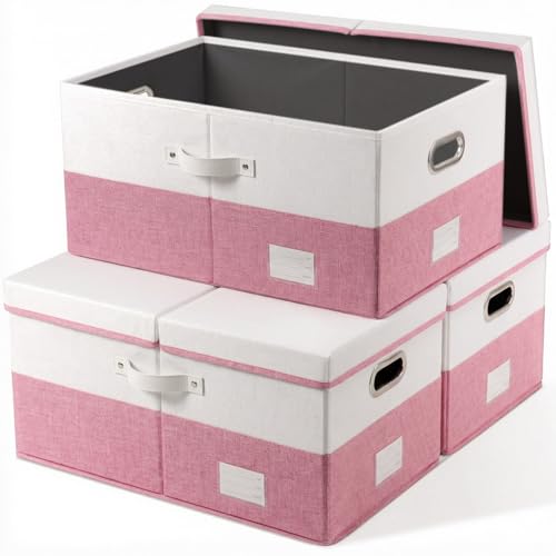 Storage Bins with Lids [3