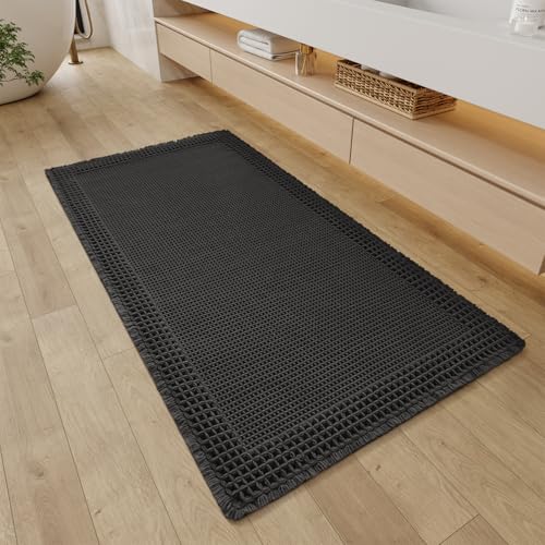 Waffle Design Bath Mat