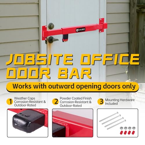 Jobsite Office Door Bar