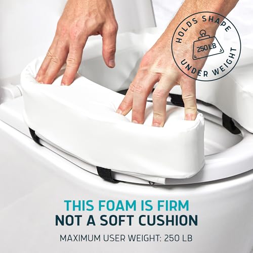 Raised Toilet Seat Foam Cushions