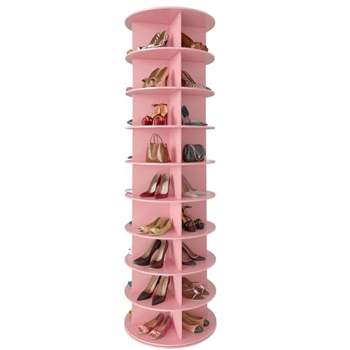 7 Tier Rotating Shoe Rack Tower