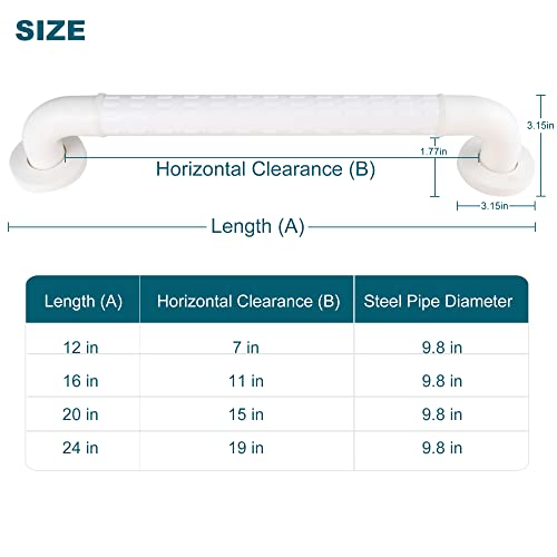 Barrier Free Bath Grab Bar with Anti