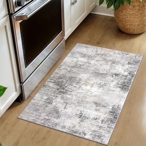 Area Rugs for Entryway Modern Abstract Kitchen Rug Runner Washable