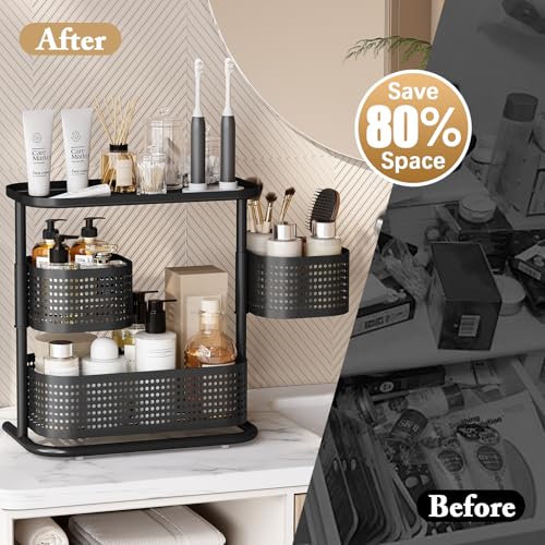 Bathroom Countertop Storage Organizer Shelf