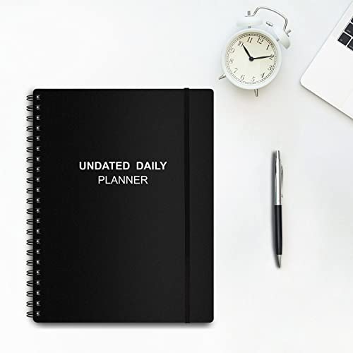 Undated Daily Planner A4 A5 3 Color