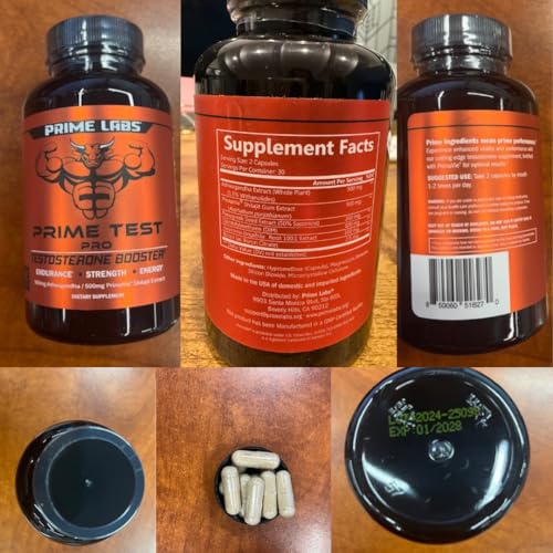 Prime Test Pro Men's Testosterone Booster