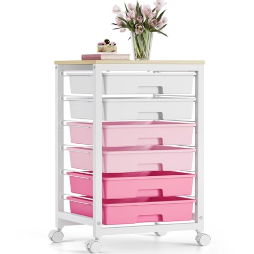 Rolling Cart with Drawers