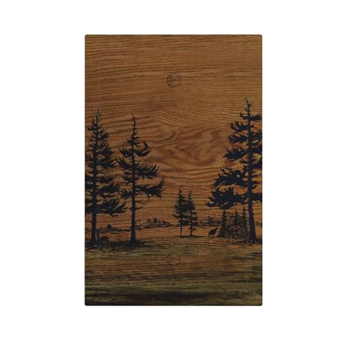 Decorative Light Switch Cover Plate Black Gold Marble 1 Gang No Device Single Blank Outlet Covers Wall Plate Switch Plate Covers for Country Bathroom Bedroom Decor