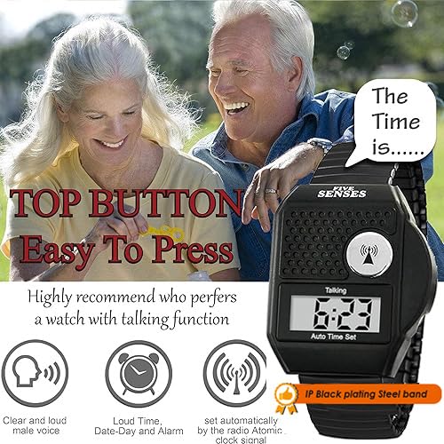 English Atomic Talking Watch
