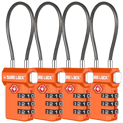 3 Digit TSA Approved Luggage Locks