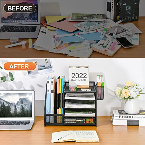 Desk Organizer with File Holder