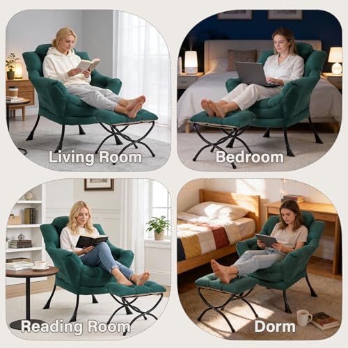 Lazy Chair with Ottoman
