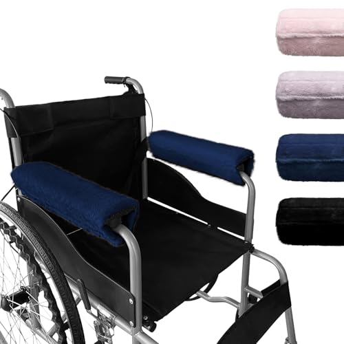 Wheelchair Armrest Pads Covers Fuzzy Desk Chair Arm Pads Soft