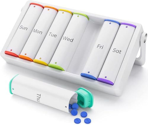 Weekly Pill Organizer 2 Times a Day