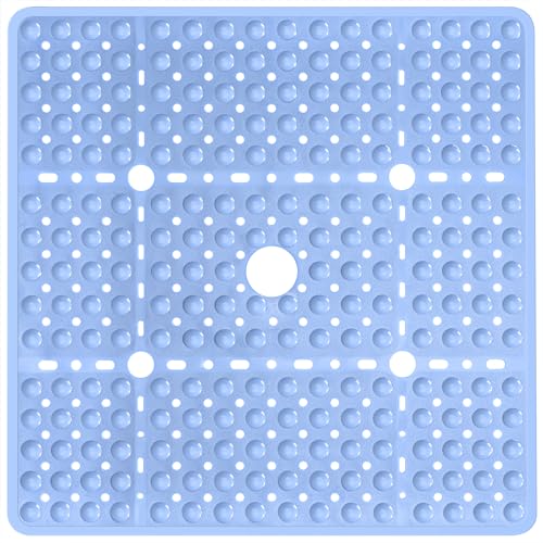 Large Square Shower Mat Non Slip 27 x 27 Inch