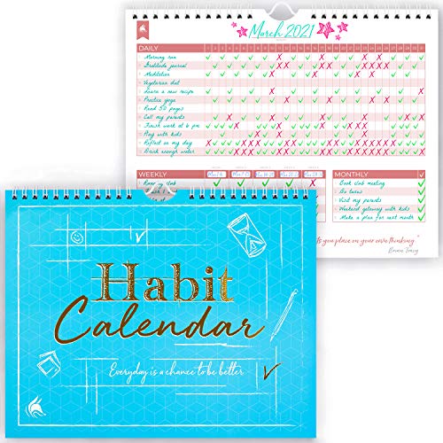 Habit Tracker Calendar