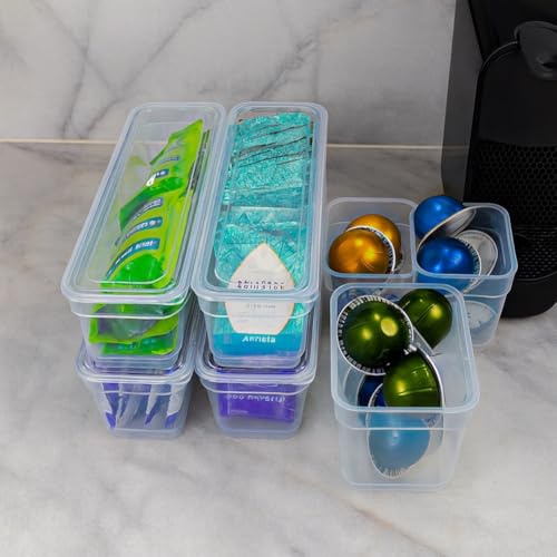 Plastic Storage Bins with Lids