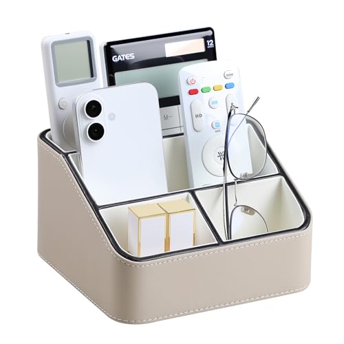 PU Leather Desk Organizer