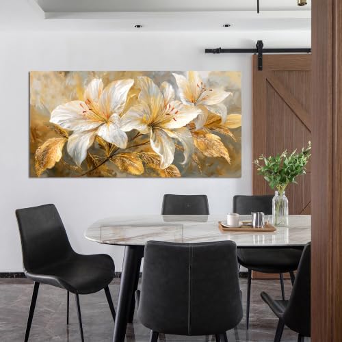 Gold Fantasy Tree Of Life Canvas Wall Art