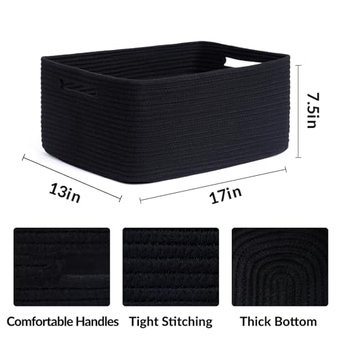 Large Storage Baskets for Shelves