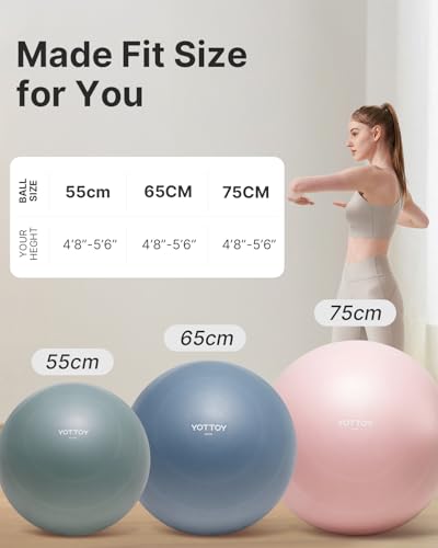 Anti Burst Exercise Ball for Working Out