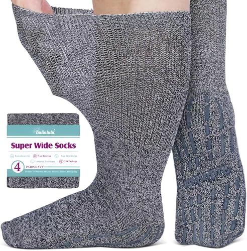 Extra Width Socks for Swollen Feet
