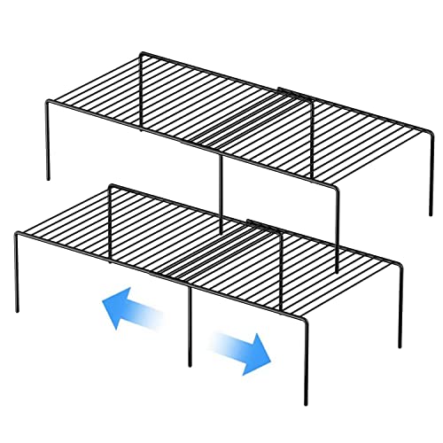 kitchen counter and cabinet shelf organizers