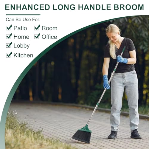 4 PCS Heavy Duty Broom Outdoor
