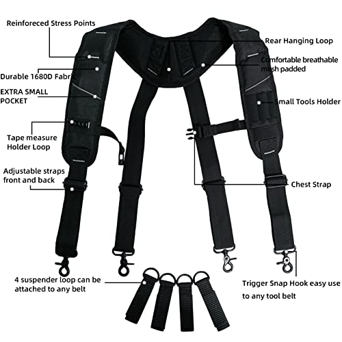 Tool Belt Suspenders
