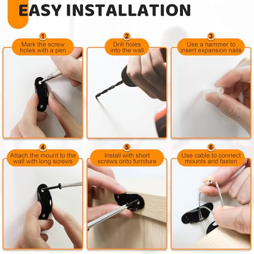 Furniture Anchors for Baby Proofing