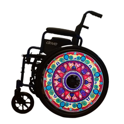 Designer Cover for Wheelchair Wheels