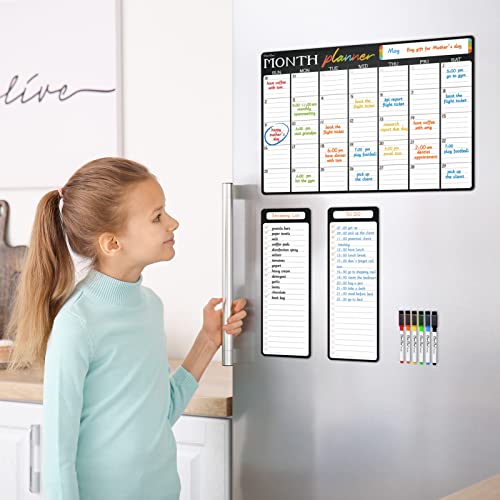 Magnetic Dry Erase Planning Boards Set