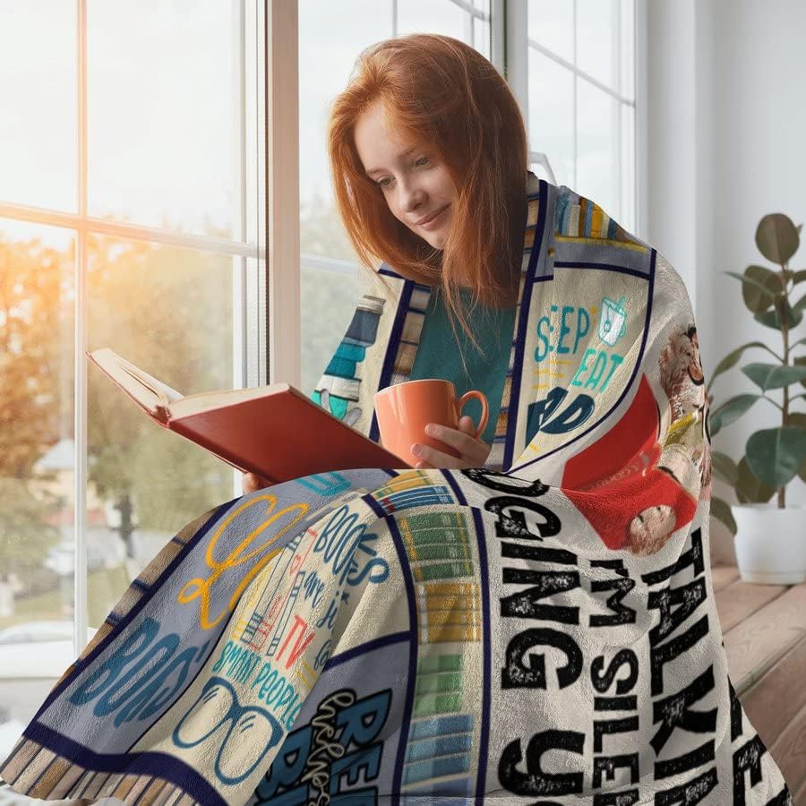 Book Lovers Blanket