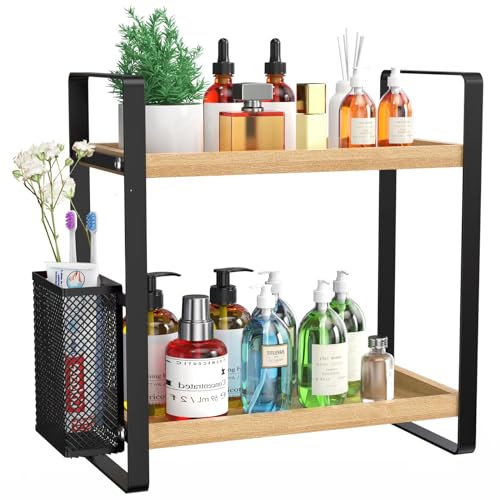 Bathroom Counter Organizer with Basket