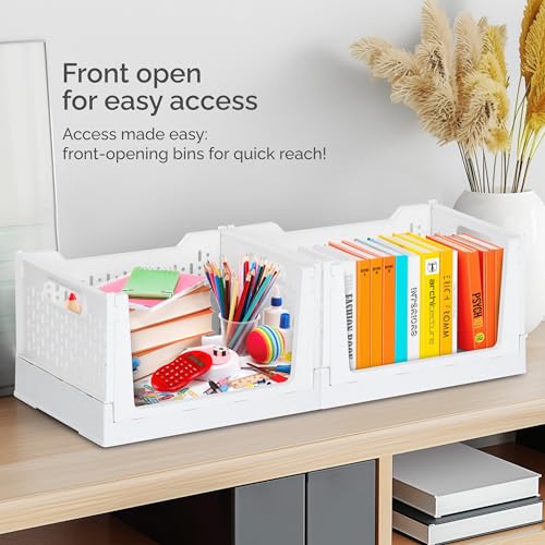 Plastic Stackable Storage Bins