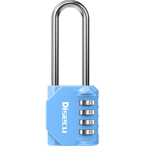 4 Digit Long Shackle Combination Lock