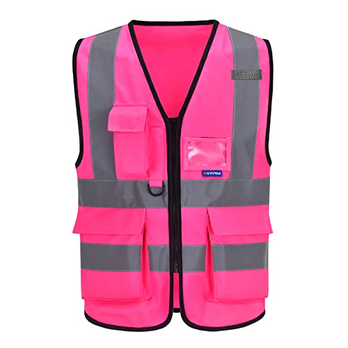 21 colors High Visibility Reflective Work Safety Vest XS