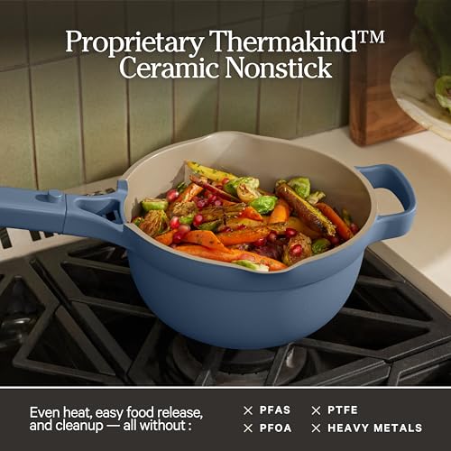 Perfect Pot Nonstick Ceramic Sauce Pan with Lid
