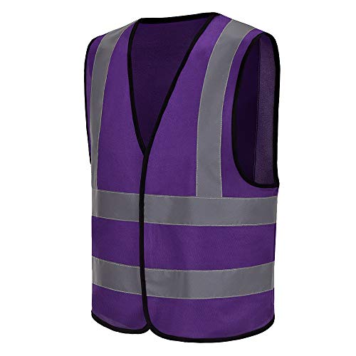 12 colour High visibility viz vest hi vis viz reflective work construction safety vest