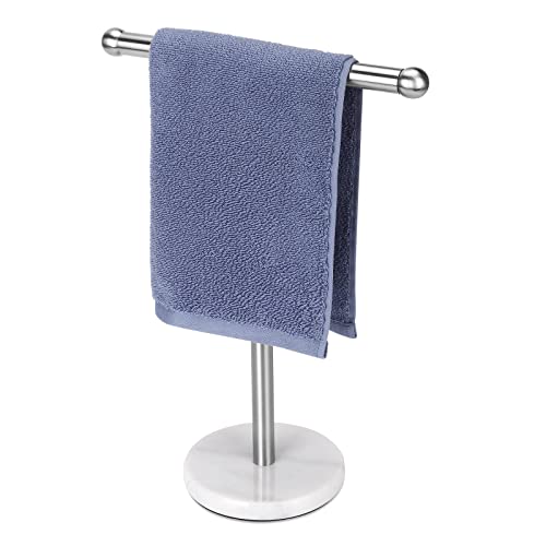 Hand Towel Holder Stand with Heavy Stainless Steel Base