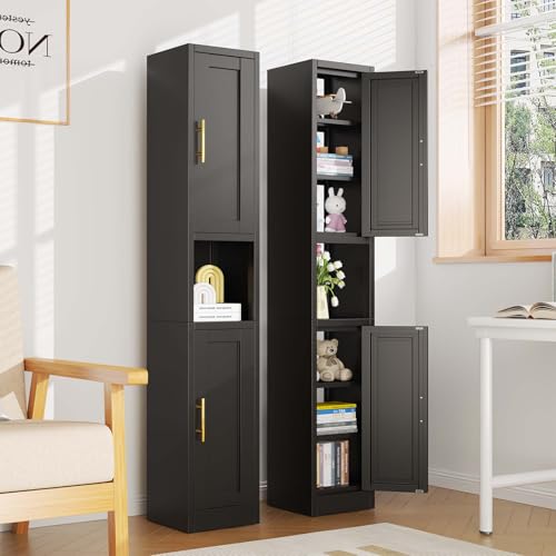 Tall Narrow Storage Cabinet Metal Bathroom Cabinet